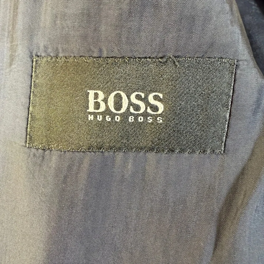 Hugo Boss Mens Black 100% Virgin Wool 3 Button Blazer Sport Einstein Sigma 42R